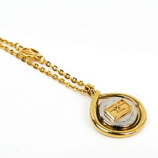Louis Vuitton Collier Lady Lucky M64715 Metal Women's Pendant Necklace (Gold,Silver)