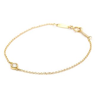 Tiffany Diamonds By The Yard Pink Gold (18K) Charm Bracelet