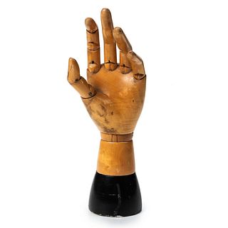A Boxwood Articulated Hand
