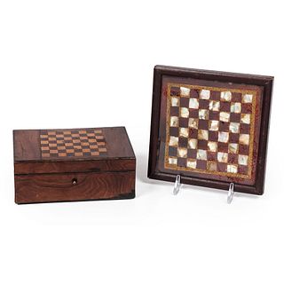 Two Miniature Checkerboards