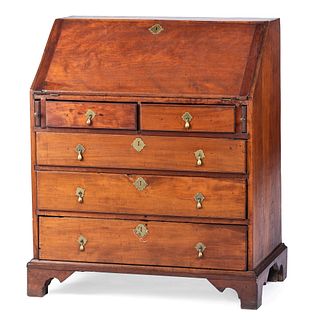 A Chippendale Carved Cherrywood Chest of Drawers, Possibly Kentucky, Circa 1800
