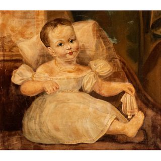 A Pennsylvania Portrait of a Child, Circa 1836