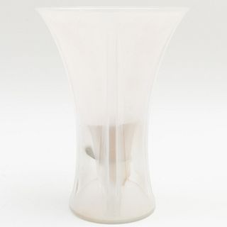 Andre Hunebelle Frosted Glass Lamp