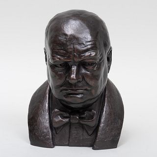 Joseph Williams:  Bust of Winston Churchill