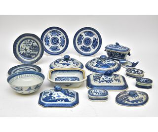 Chinese Canton Tableware etc.