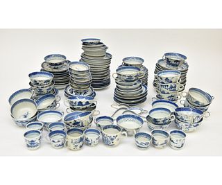 Collection of Canton Cups & Saucers