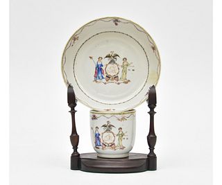 Chinese Porcelain Cup and Saucer
