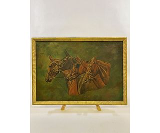 Oil on Canvas Equine Portrait