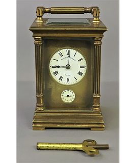 Mitchell Vance Gilt Bronze Carriage Clock