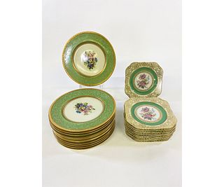 Twelve Royal Bavarian Hutschenreather Plates etc.