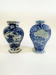 Delft Vase 18th c. etc.