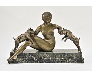 Giraud Riviere Bronze Sculpture
