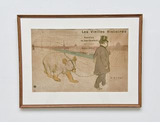 Rare Henri de Toulouse-Lautrec Lithograph