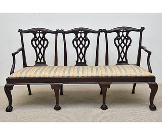 English Chippendale Settee