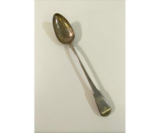 Early Georgian Silver Stuffing Spoon