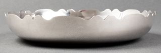 Tiffany & Co. Sterling Silver Scalloped Rim Bowl