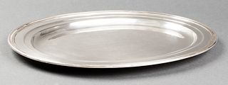 Tiffany & Co. Sterling Silver Oval Serving Tray