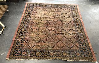 Antique Persian Garden Carpet, 12' x 10'