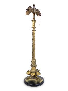 A French Etruscan Style Bronze Candlestick
Height to top of finial 28 inches.