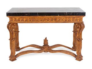 A George II Style Painted Console
Height 36 x length 54 x depth 22 inches.