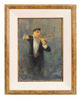 Leonard Creo
(American. b. 1923)
The Violinist