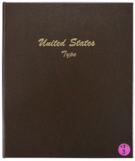 United States Partial Type Set with Gold 