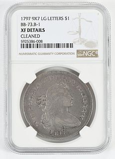 1797 Draped Bust Silver Dollar 