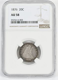 1876 20 Cent Piece 
