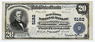 1902 $20 Murchison NB Wilmington, North Carolina