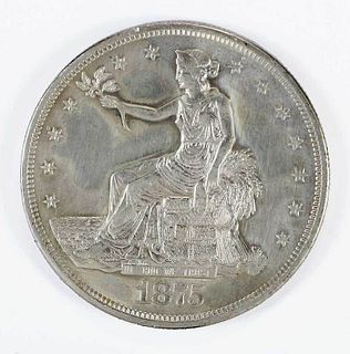 1875-CC Trade Dollar 