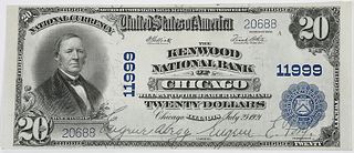 1902 $20 Kenwood NB Chicago, Illinois