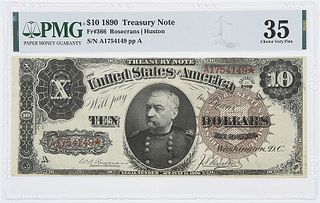 1890 $10 Treasury Note