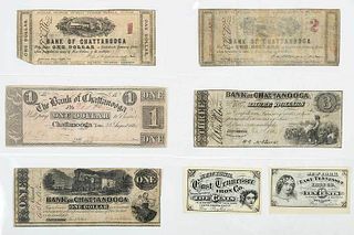 21 Tennessee Obsolete Bank Notes 