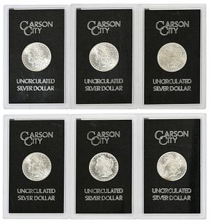 Carson City Morgan Silver Dollars