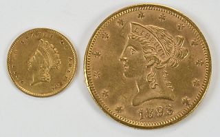 Two U.S. Gold Coins