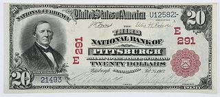 1902 $20 Third NB Pittsburgh, PA
