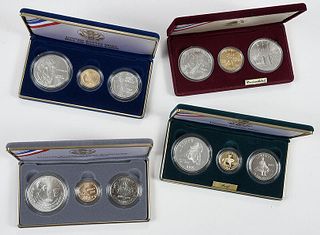 Group of 1980s and 1990s Commemorative Coins