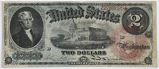 1869 $2 Legal Tender