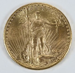 1925 St. Gaudens $20 Gold Coin