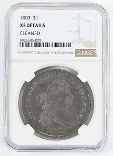 1803 Draped Bust Silver Dollar 