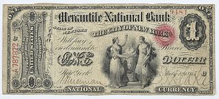 $1 Mercantile National Bank New York, NY