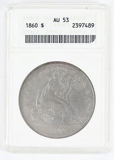 1860 Seated Liberty Dollar