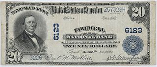 1902 $20 Tazewell NB, Virginia 