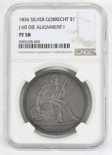 1836 Gobrecht Silver Dollar Pattern