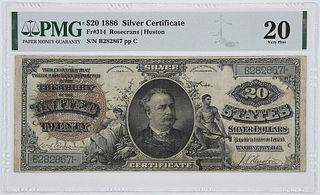 1886 $20 Silver Certificate