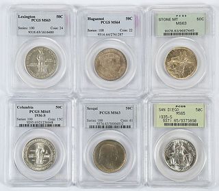 Six Classic Commemorative Coins