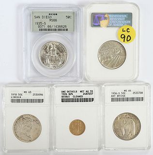 Group of Classic Commemorative Coins
