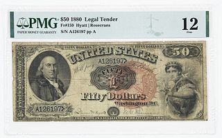 1880 $50 Legal Tender