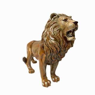 Limited Edition Jay Strongwater Lion Figurine