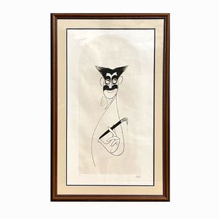 Al Hirschfeld "Groucho Marx"